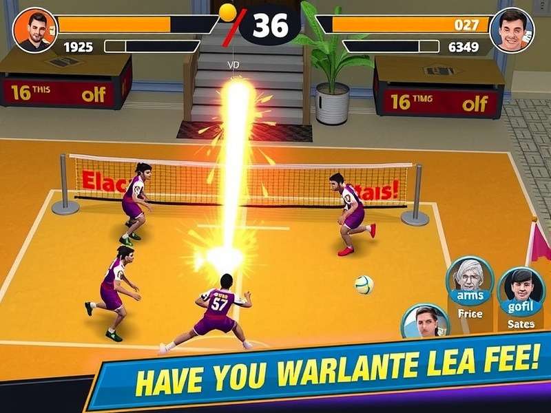 Volley Spike Kings Dharam Gameplay Screenshot